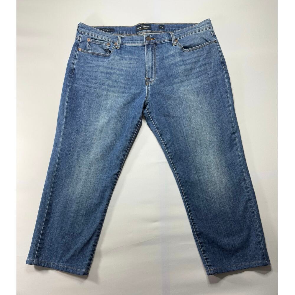 Lucky Brand Men's 221 Original Straight Leg Blue Denim Jeans -Sz 41x25.5 *READ**